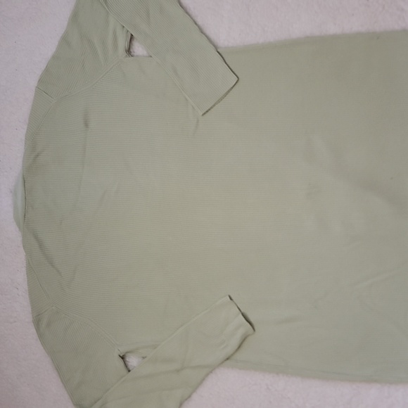 Zara Ribbed Long Green Duster Cardigan - Picture 12 of 14